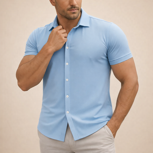 Velocity Flex Button-Up