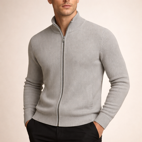 Signature Buttoned Knit