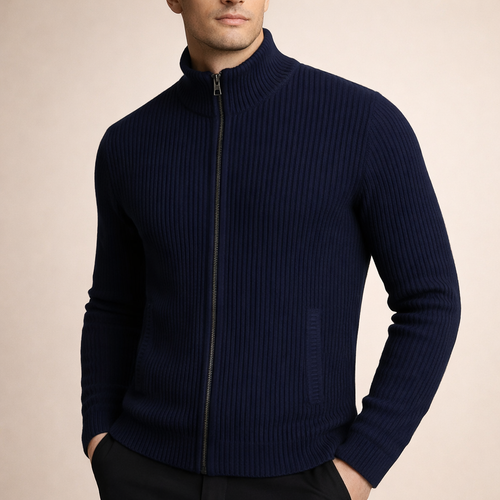 Signature Buttoned Knit