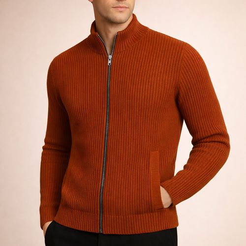 Signature Buttoned Knit