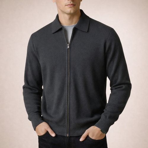 Alpine Wool Zip Jacket