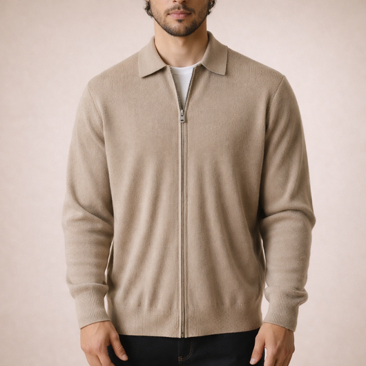 Alpine Wool Zip Jacket