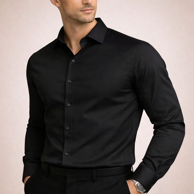 High-Sheen Evening Shirt